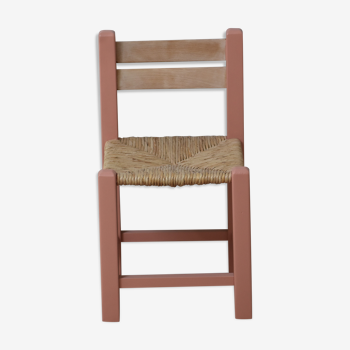 Chaise enfant relookée