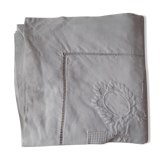 Old pillowcase made of thread