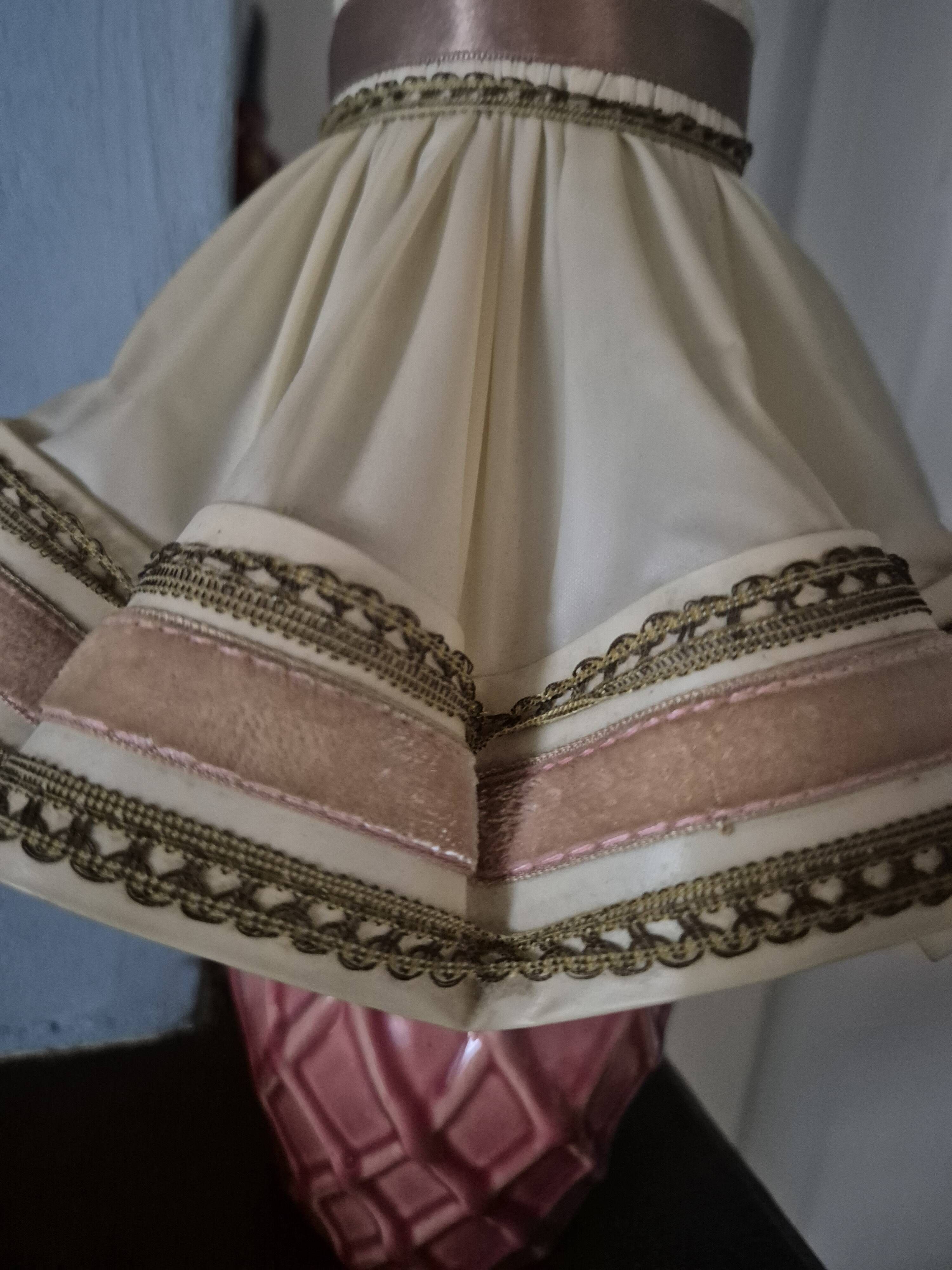 Rare 1970s Desk lamp with pleated shade