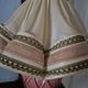Rare 1970s Desk lamp with pleated shade