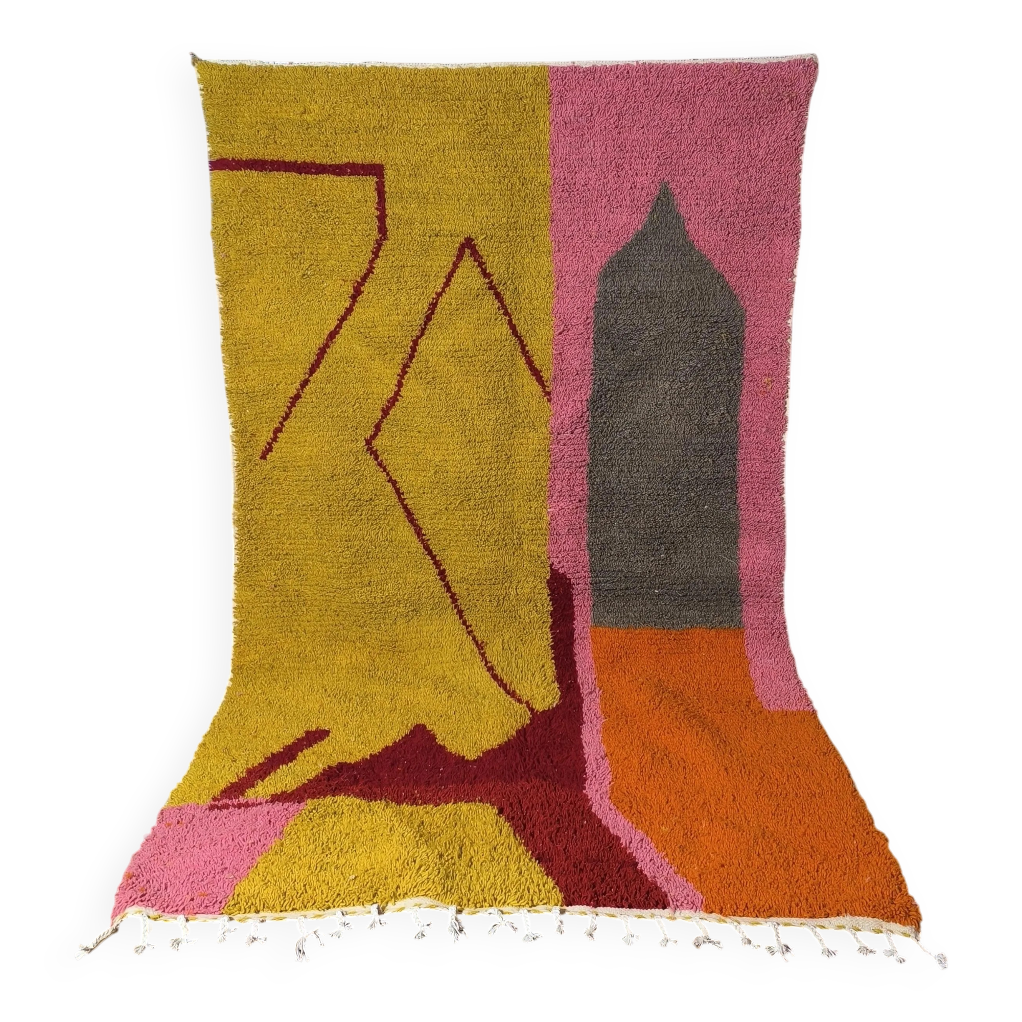 Handmade traditional carpet 250cm x 150cm Moroccan