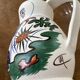 Ceramic pitcher, mid century marine decor