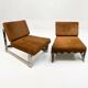 Set of 2 Lounge Chairs by Gilles Bouchez for Airborne, 1972