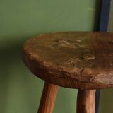 Tripod brutalist stool