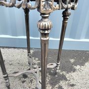 Pair of pedestal tables