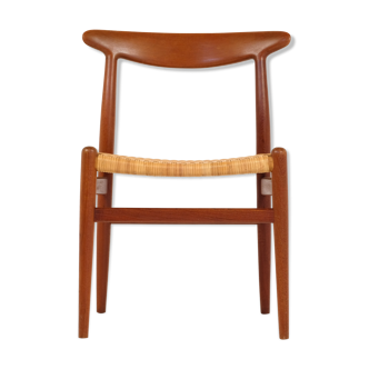 Chaise W2 par Hans Wegner pour CM Madsen 1960's
