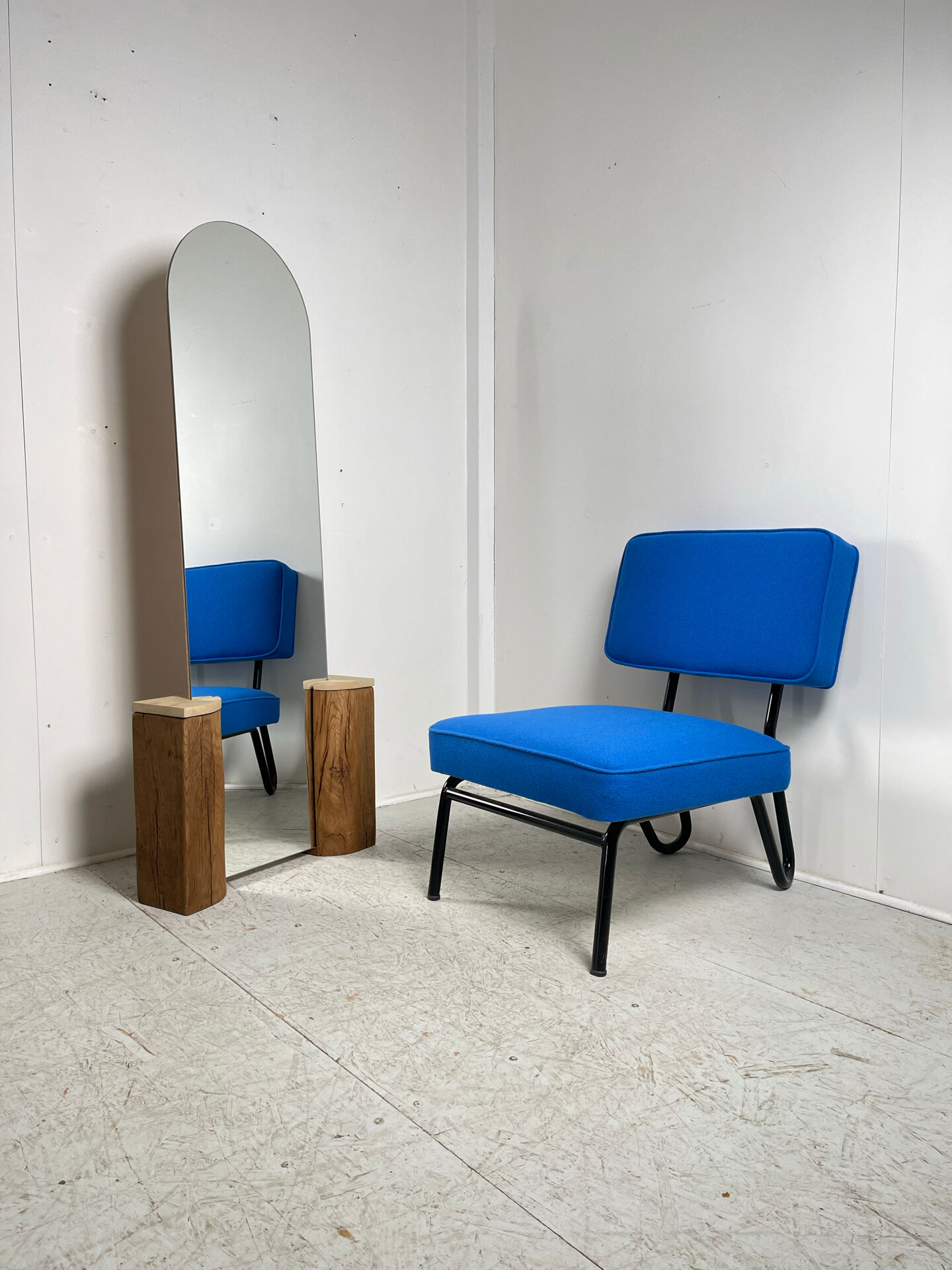 Grand miroir à poser