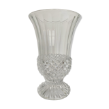 Medici carved crystal vase