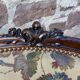 Armchair seat Louis XV Rocaille 1900s rococo Carved walnut
