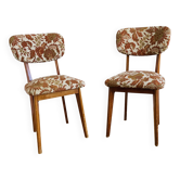 Paire de chaises vintage