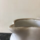 Pitcher in white fire porcelain by P. Precieux