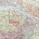 Carte vintage Paris et ses quartiers 1970