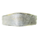 Square glass flush mounted ceiling or wall light