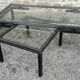 Tables gigognes de Pierre Vandel années 70