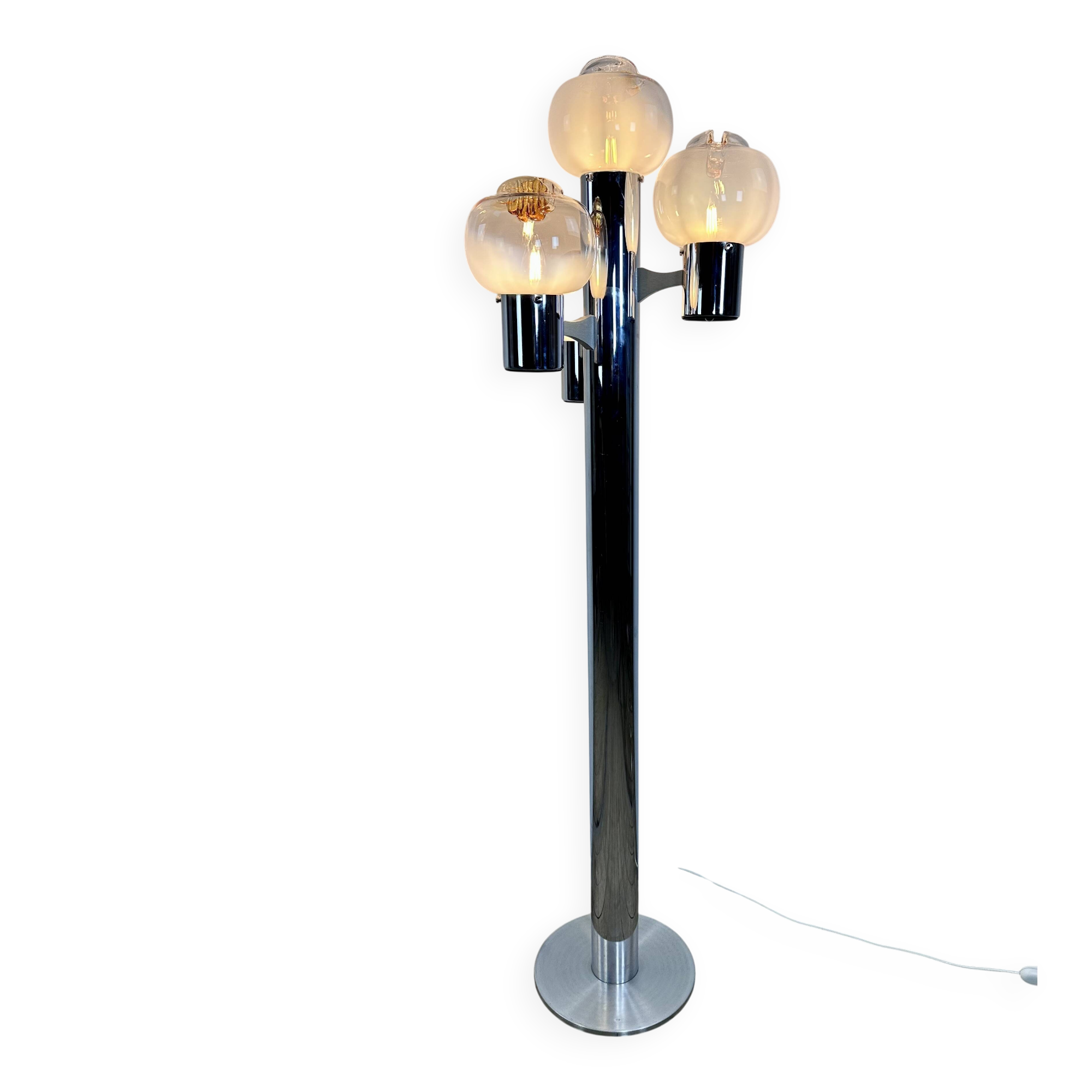 Lampadaire vintage italien 1970