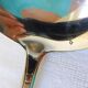Shady vintage silver-plated ladle stamped 2106277