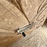 Art Deco oak sideboard with mirror (removable)