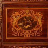 Bar cabinet in wood marquetry