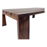 Mid Century Dutch Wengé Coffee Table, 1960s