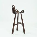 2 tabourets de bar espagnols brutalistes, années 1960