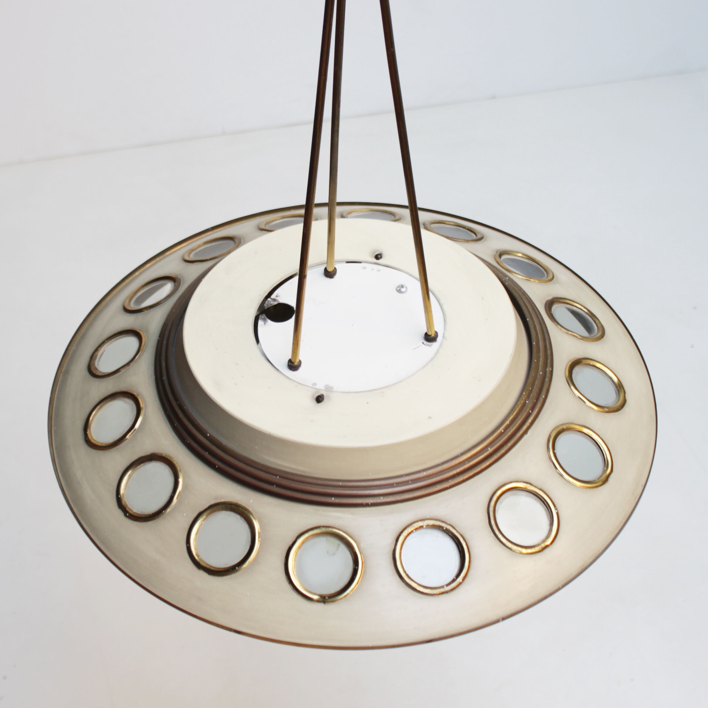 Italian hanging lamp by Lumen Milano