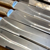Series of 12 Art Deco knives