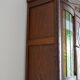 China buffet stained glass Art Nouveau 1900 vintage