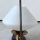 1950s opaline table lamp