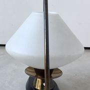 1950s opaline table lamp