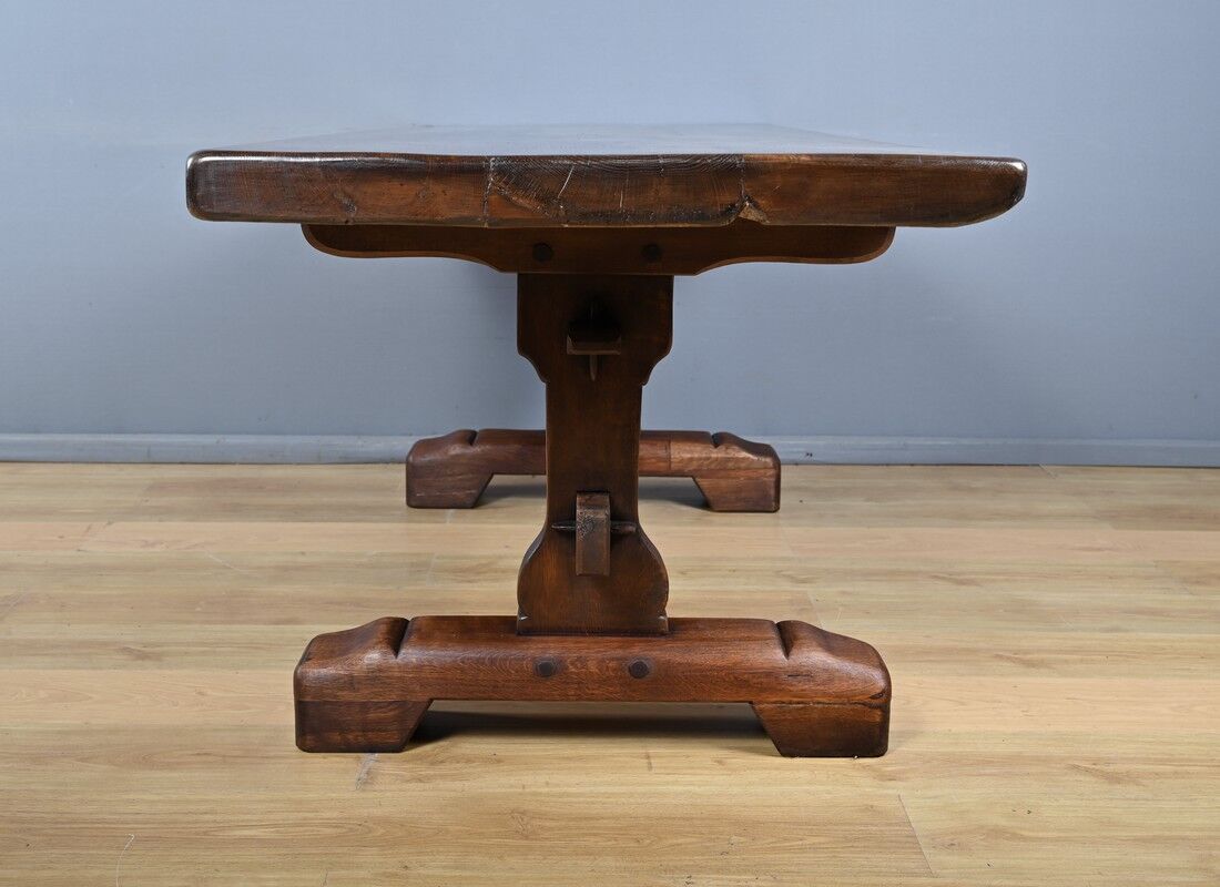 Monastery table in oak – 1st part 20th century