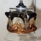 Hanging lamp glass from murano