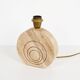 1970's original vintage travertin Table Lamp