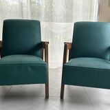 1 pair of 60s armchairs