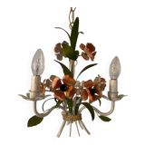 70s floral chandelier