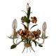 Lustre floral années 70