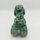 Lot of 2 royal poodles in 1960s spaghetti ceramic