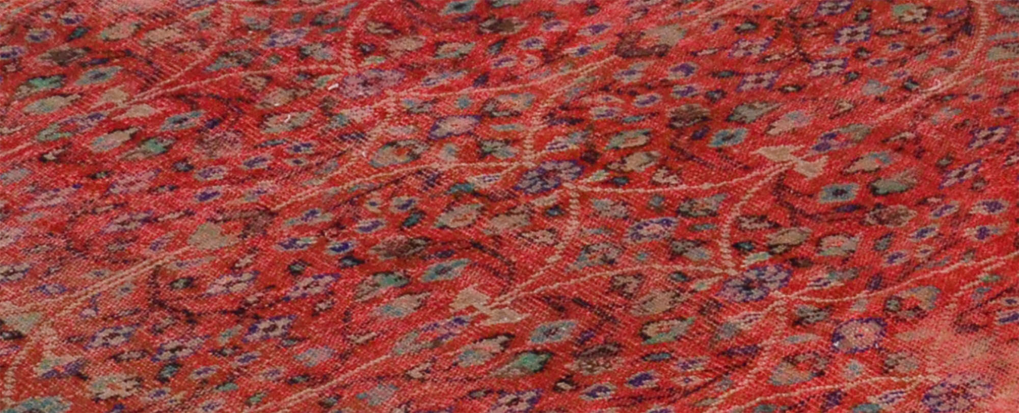 Anatolian handmade vintage rug 285 cm x 198 cm