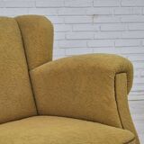 1960s, Danish 3-seater "Banana" sofa by Edmund Jørgensen, original condition.