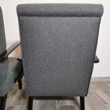 Armchairs by Jindrich Halabala, 1940s, Set of 2
