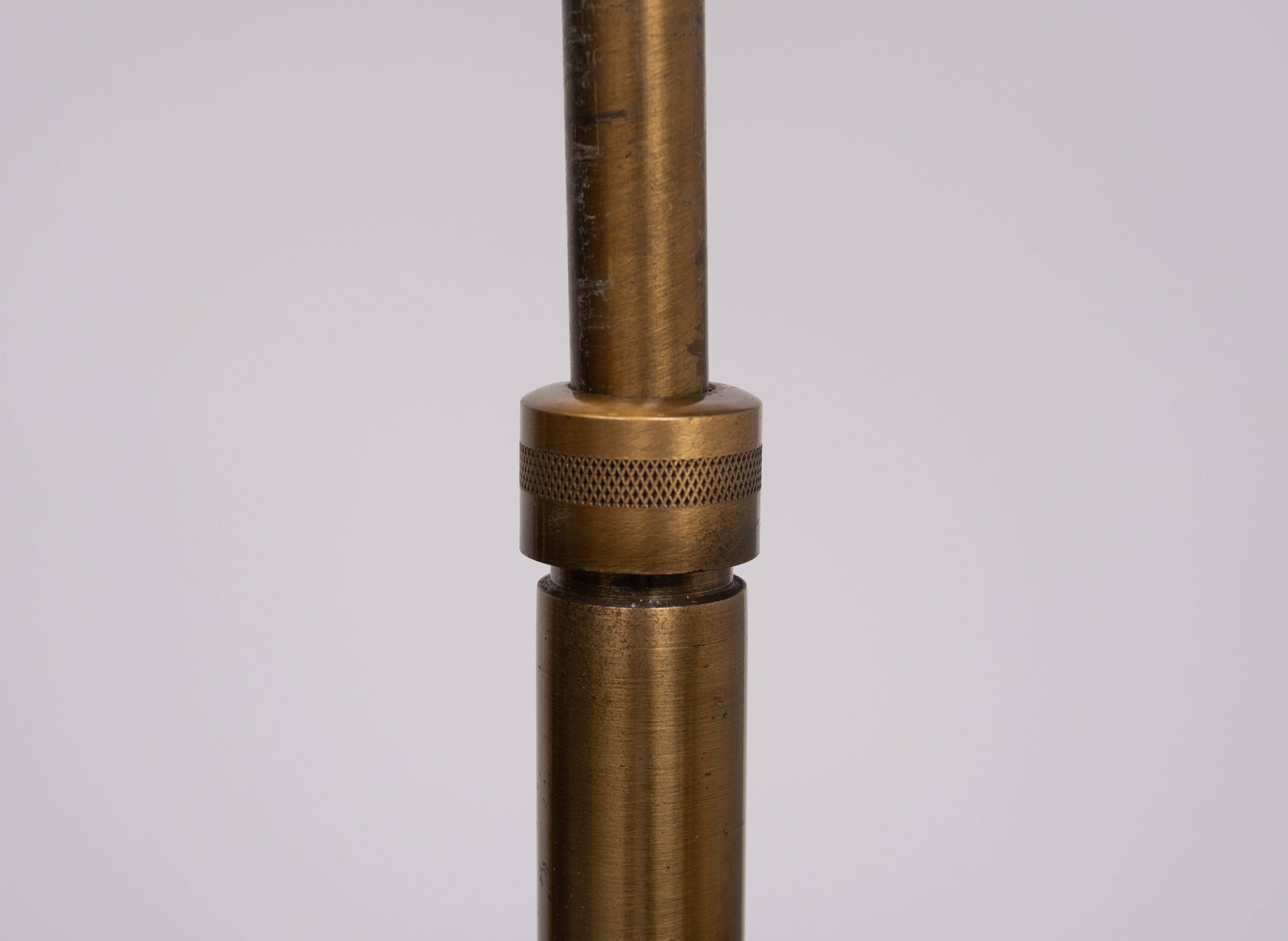 Classic Brass adjustable Floor lamp 1970s Germany