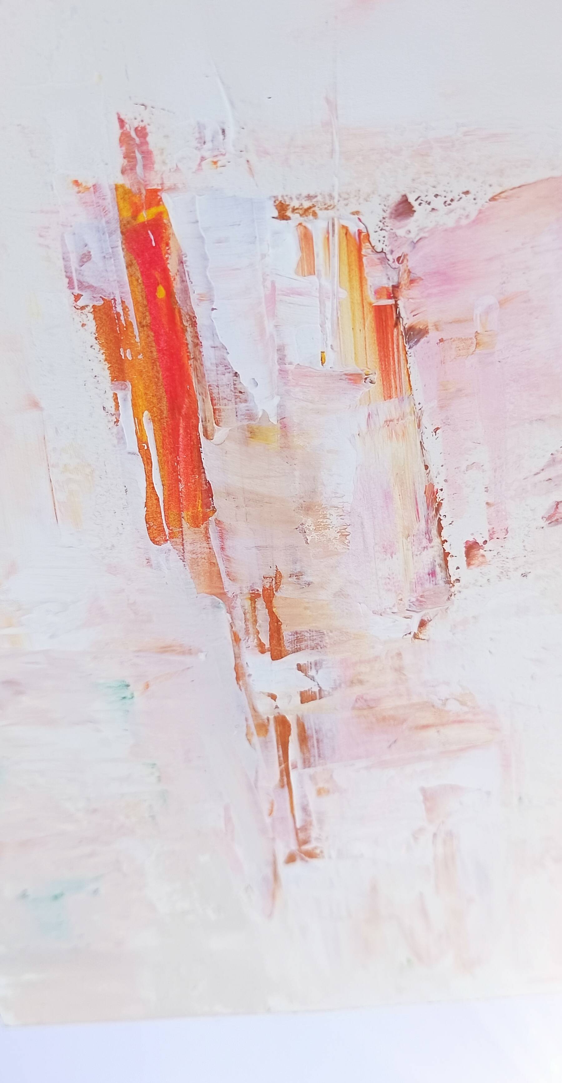 Acrylic on paper – abstract composition – 26 x 18 cm