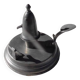 Pewter cellar rat candle holder