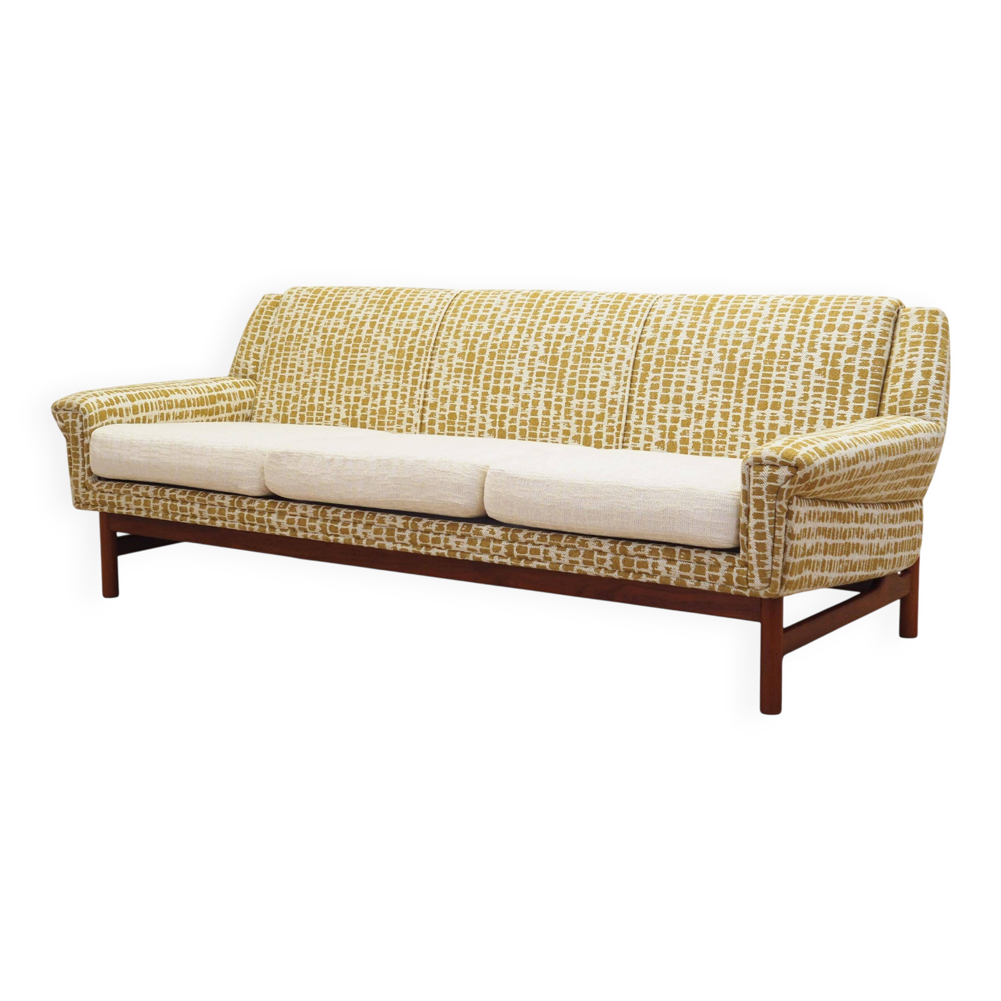 Canapé 3 places danois, années 1970