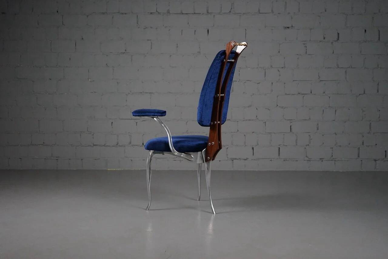 Reggenza chair by Toni Cordero for Acerbis International Division