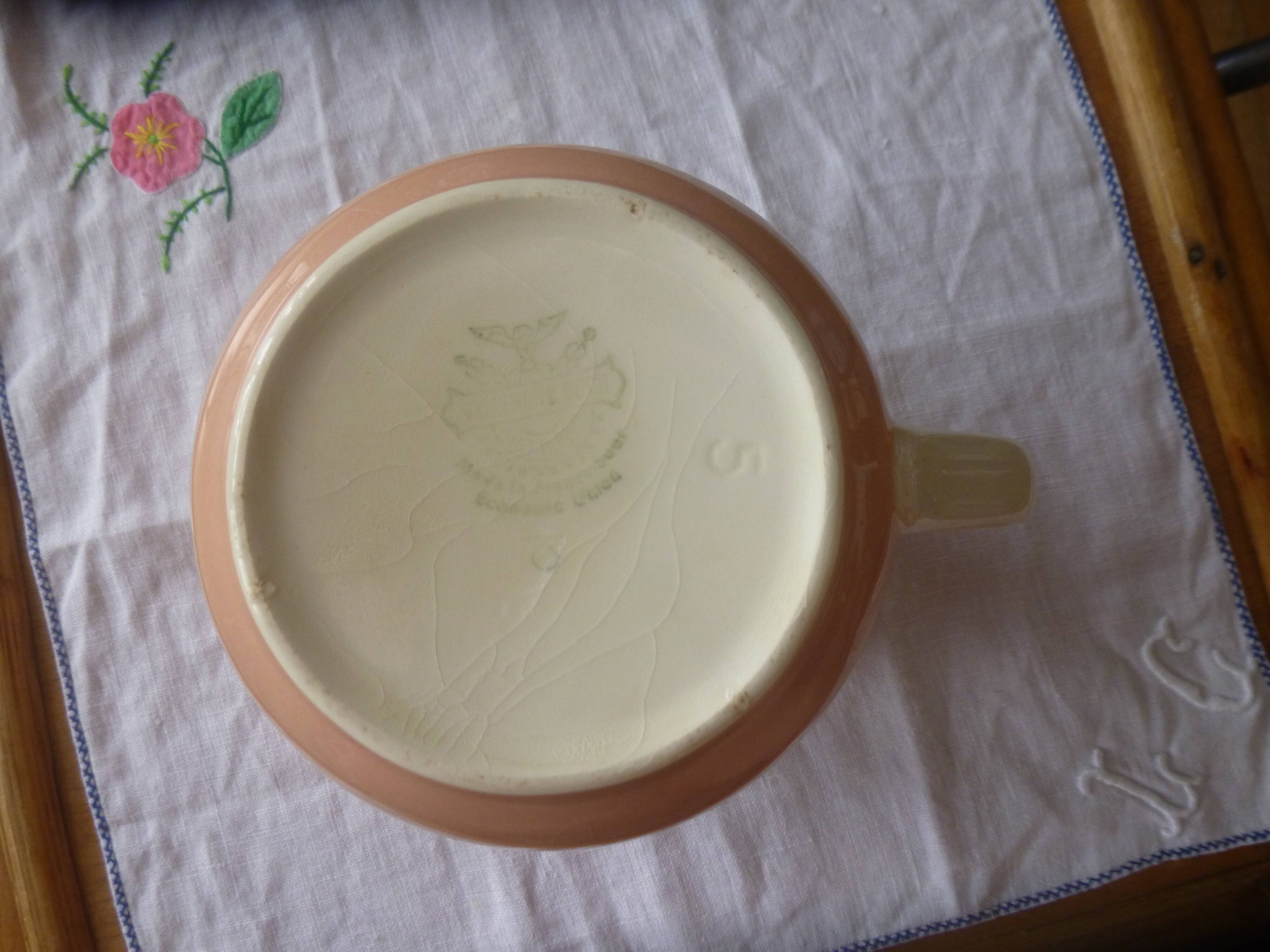 Pink milk jug villeroy & Boch 1950