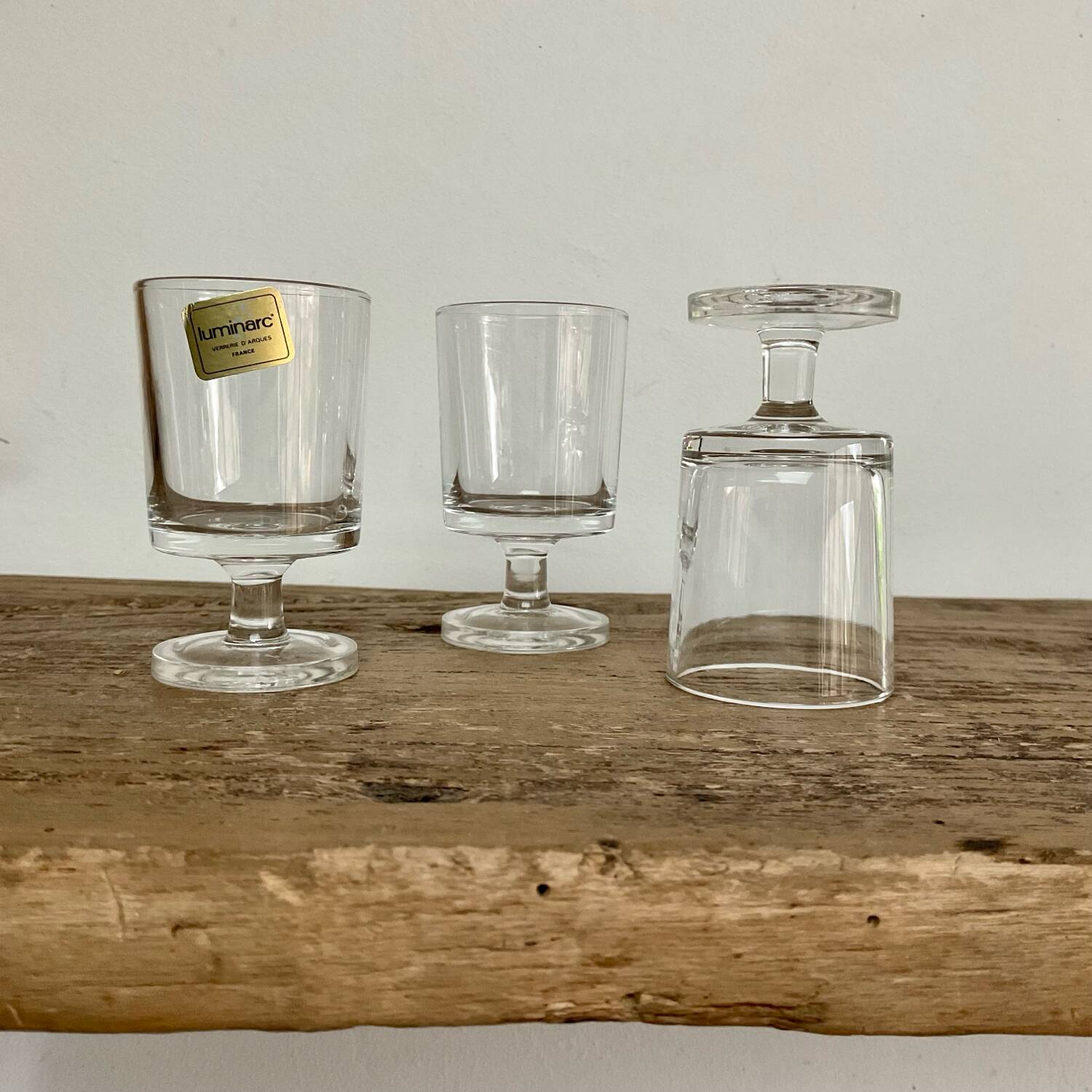 6 LUMINARC liqueur glasses