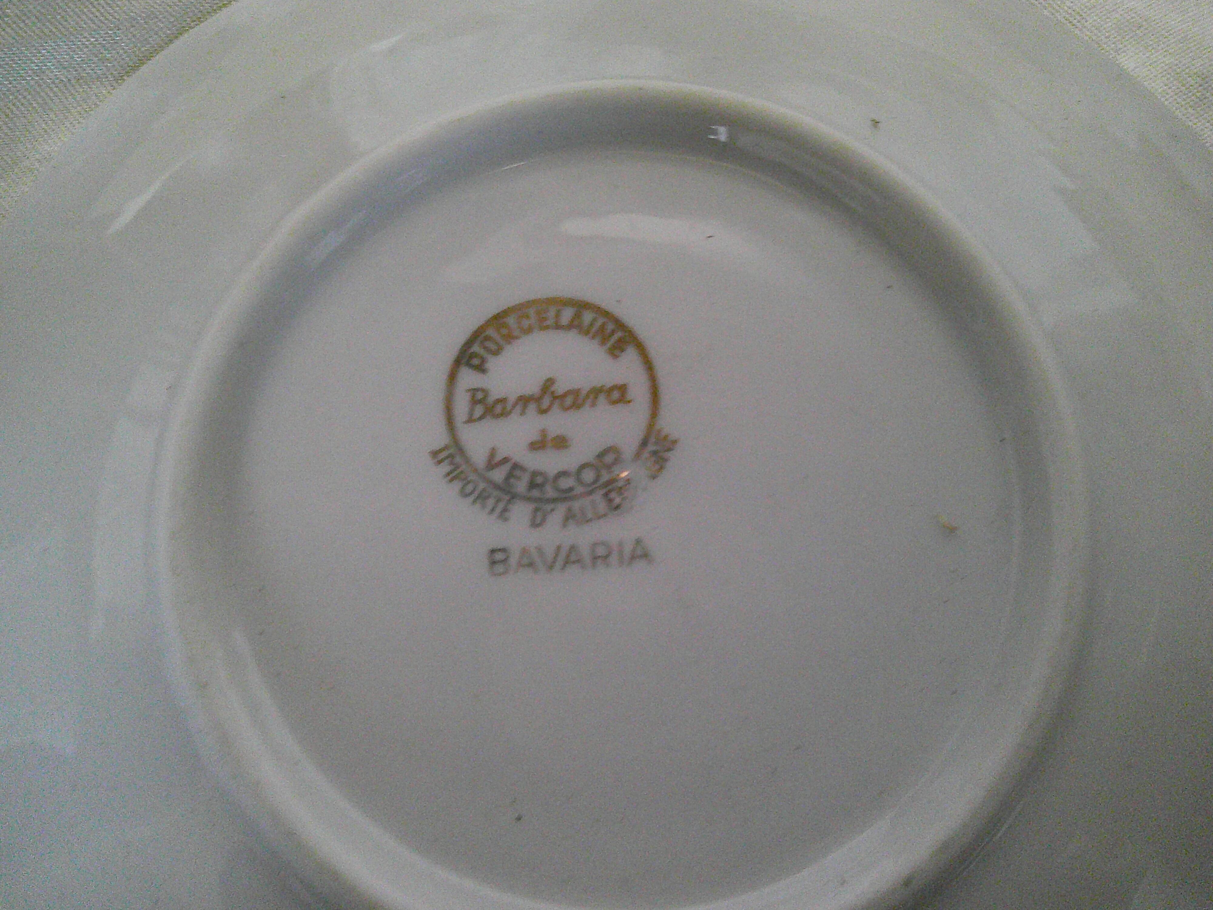 Vercor Porcelain Coffee Service Model Barbara
