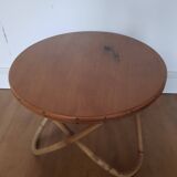 Rattan coffee table from the 60s