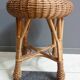 Tabouret en rotin