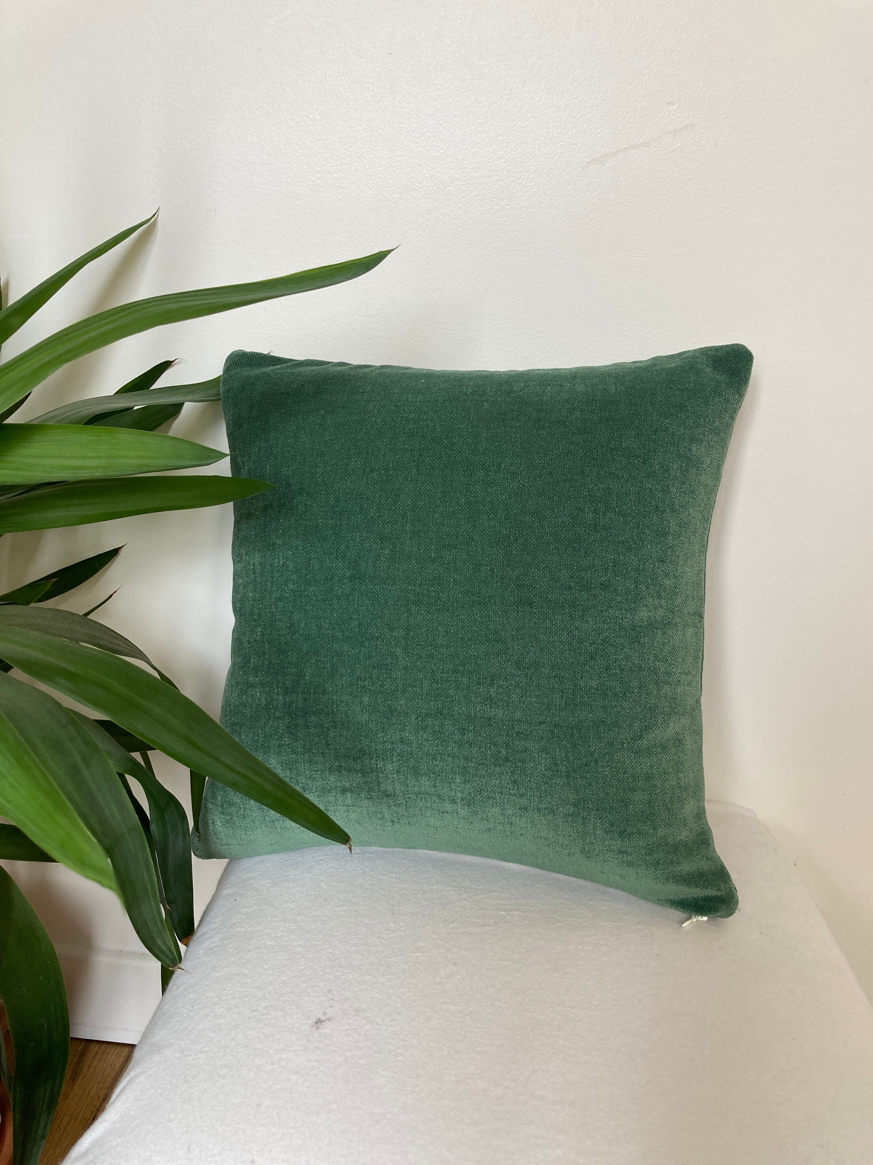 Green cushion